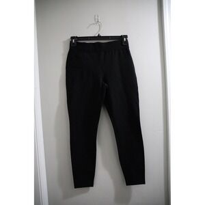 Quince Black Slim Tapered Trousers